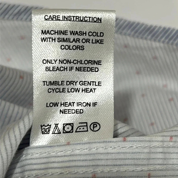 Denim & Flower slim fit button down casual shirt - Picture 6 of 6